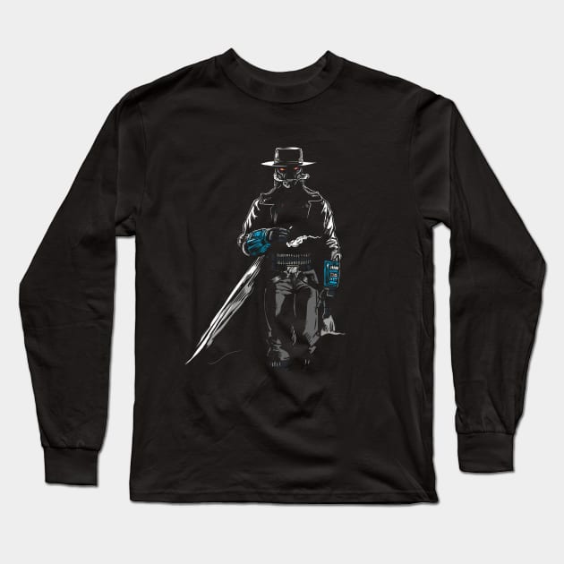 Hired Gun Long Sleeve T-Shirt by AndreusD